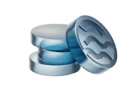 trusted, stack of coins